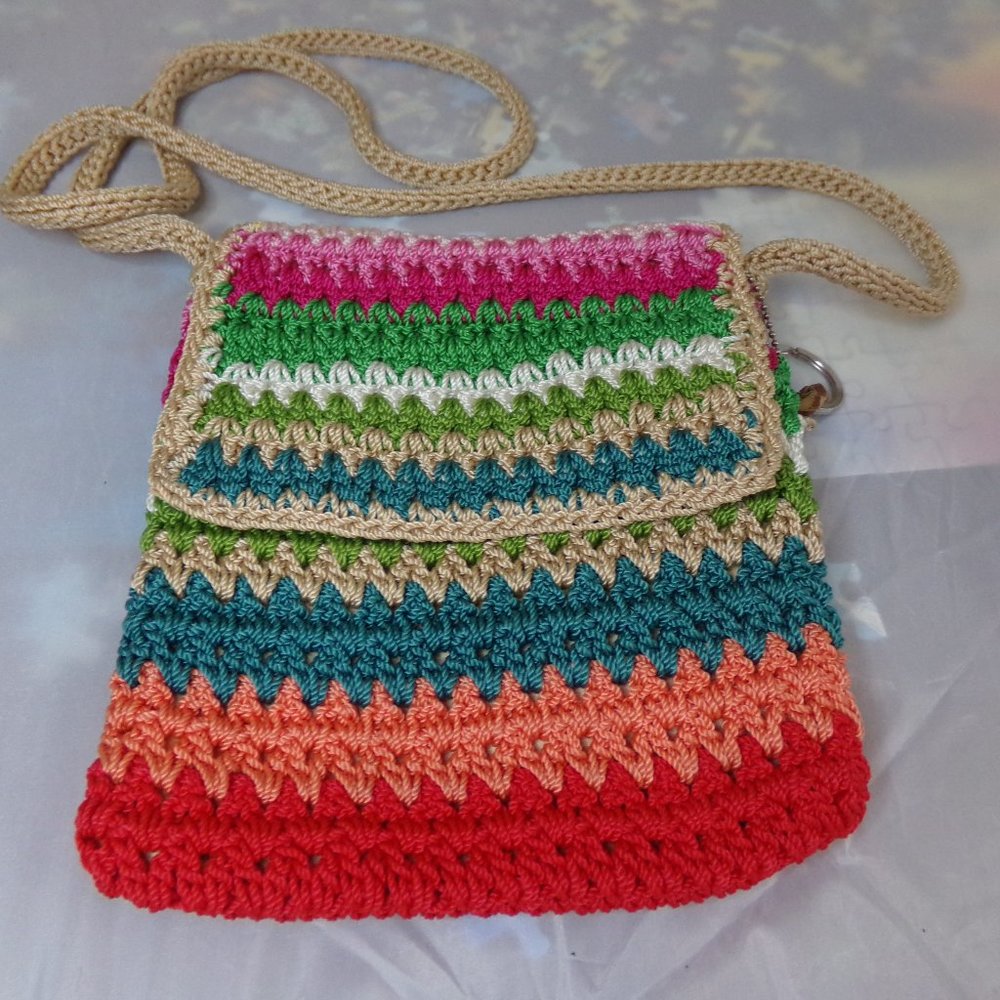 The Sak Crochet  Crossover Handbag